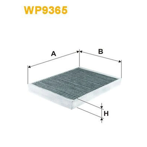 WIX Cabin Air Filter (Pollen Filter) WP9365
