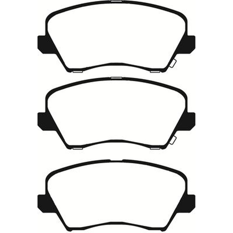 Abtex Front Brake Pad Set PLU4653