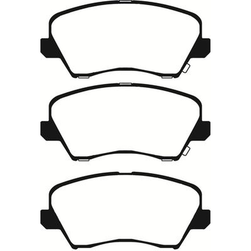 Abtex Front Brake Pad Set PLU4653