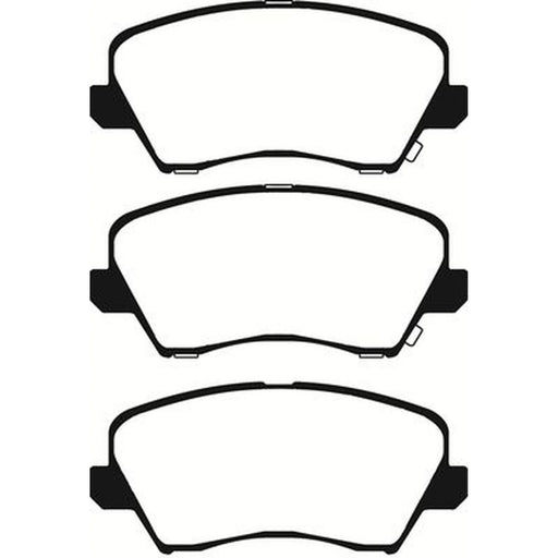 Abtex Front Brake Pad Set PLU4653