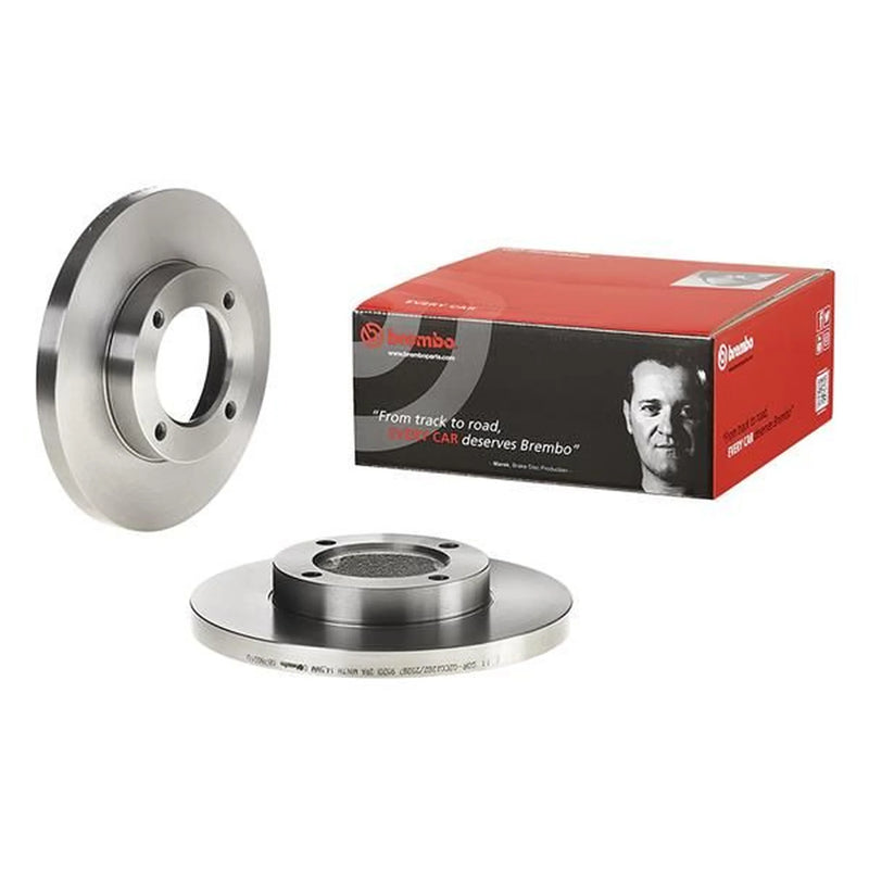 Brembo 2 x Solid Front Brake Discs 08.7860.10