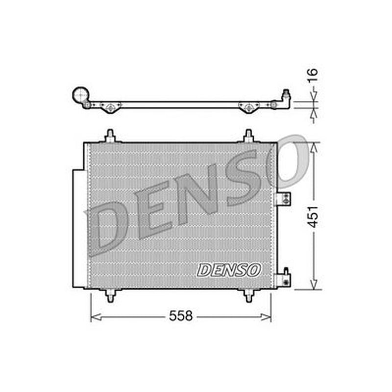 Denso Air Conditioning Condenser DCN21005