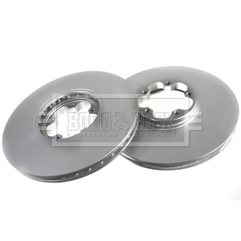 Borg & Beck 2 x Vented Front Brake Discs BBD4221