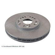 Blue Print 2 x Internally Vented Front Brake Discs ADT34387