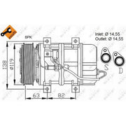 NRF Air Conditioning Compressor 32109