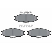 Textar Front Brake Pad Set 2464701