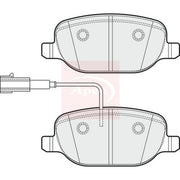 Apec Rear Brake Pad Set PAD2039