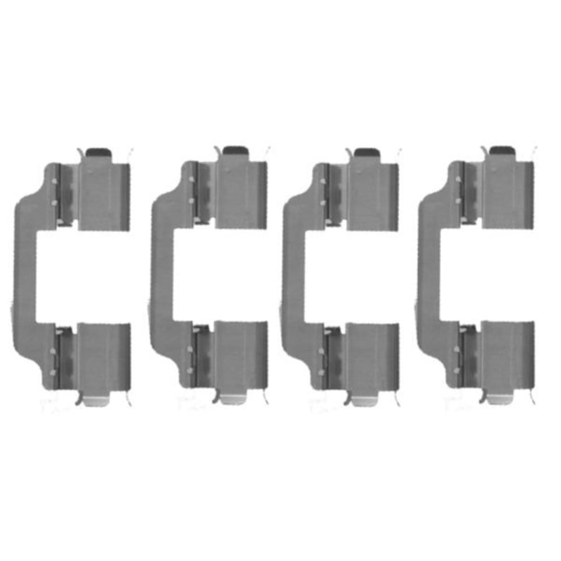 Textar Brake Pad Accessory Fitting Kit Front 82506500