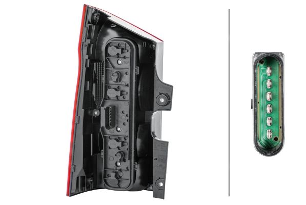 Hella 2SK 011 581-221 Tail Light Assembly