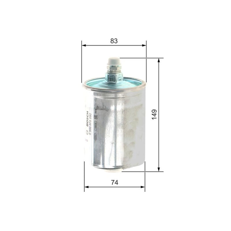Bosch Fuel Filter Element 0 986 AF8 092
