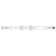 Apec Brake Hydraulic Hose Line Front HOS4252