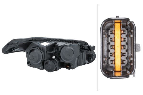 Hella Headlight Headlamp W5W Left