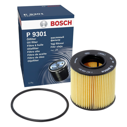 Genuine Bosch Car Oil Filter P9301 Fits Vw Polo - 1.4 - 09-14 1457429301 Bosch  - Town Parts