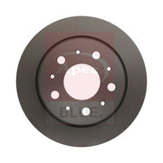Apec 2 x Solid Rear Brake Discs SDK6491