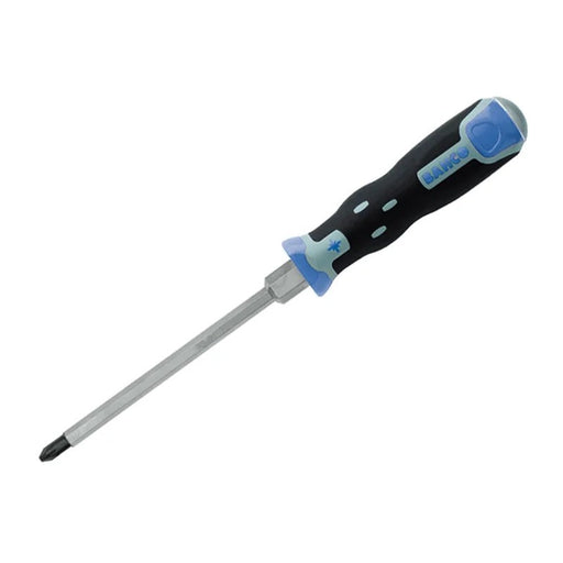 Bahco Tekno+ Through Shank Screwdriver Pozi Tip PZ2 x 125mm - 040.002.125