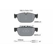 Textar Front Brake Pad Set 2506901