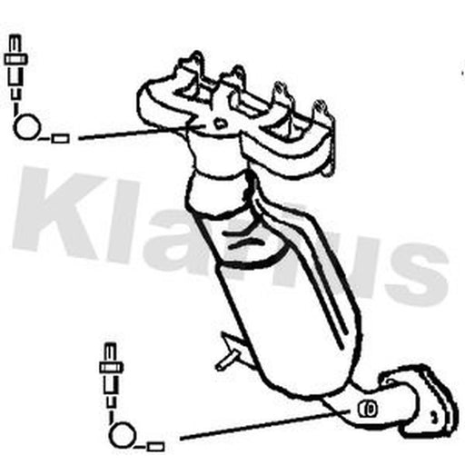 Klarius Catalyst Type Approved With Pipe 321975