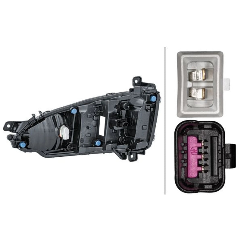 Hella Daytime Running Light LED Right 2PT 010 945-061