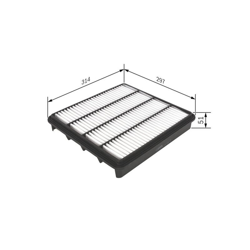 Bosch Engine Air Filter F 026 400 296