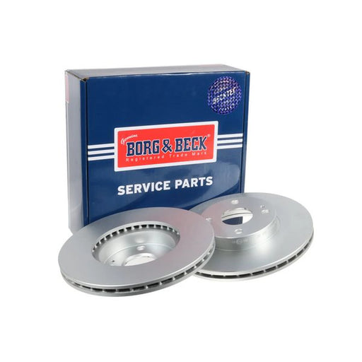 Borg & Beck 2 x Vented Front Brake Discs BBD4153