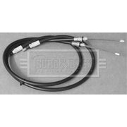 Borg & Beck Handbrake Cable Left Rear BKB3269