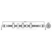 Borg & Beck Brake Hydraulic Hose Line Front Left BBH7303