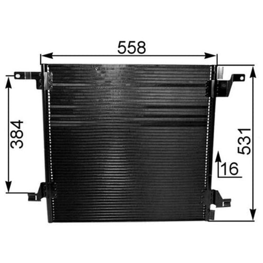 Mahle Air Conditioning Condenser AC 259 000P