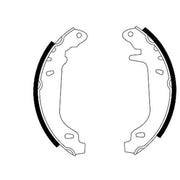 Mintex Brake Shoe Set Axle Kit MFR270