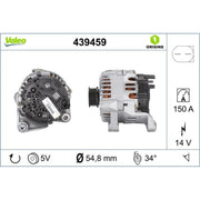 Valeo Car Alternator 12V 439459