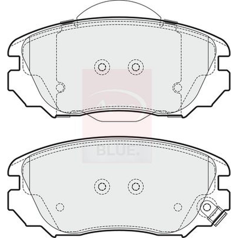 Apec Front Brake Pad Set PD3257