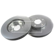 Borg & Beck 2 x Vented Front Brake Discs BBD5302