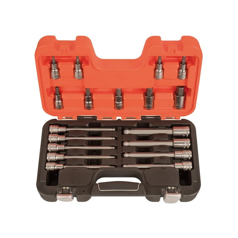 Bahco S18HEX 1/2in Drive Socket Set, 18 Piece - S18HEX