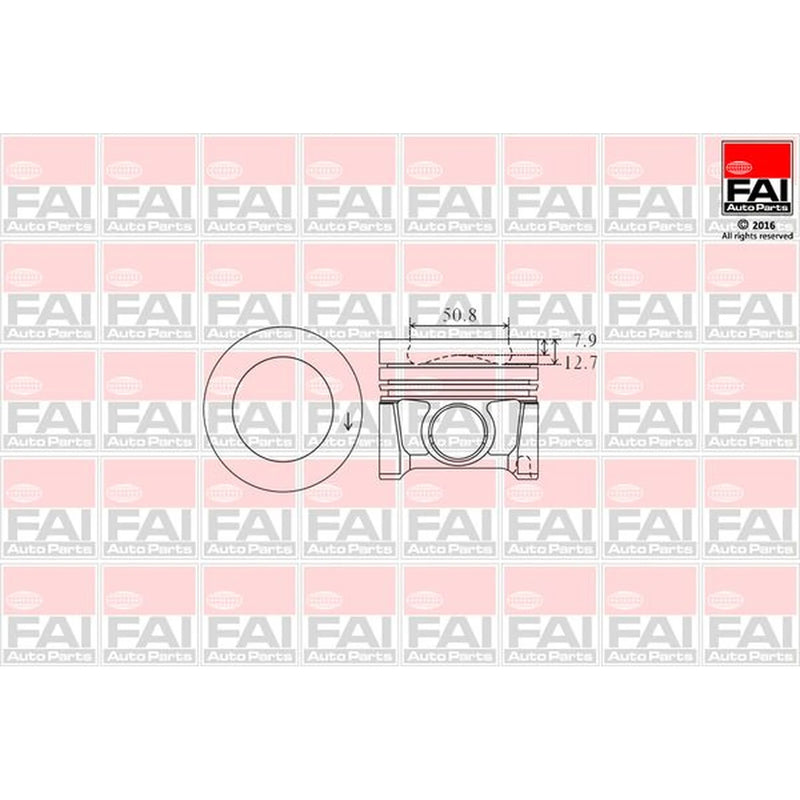 FAI Piston Cylinder Bore = PK1-050