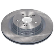 Febi 2 x Internally Vented Rear Brake Discs 179062