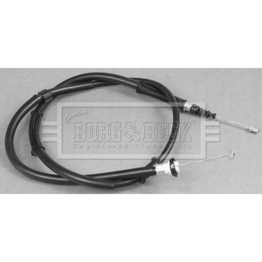 Borg & Beck Handbrake Cable Left Rear BKB3012