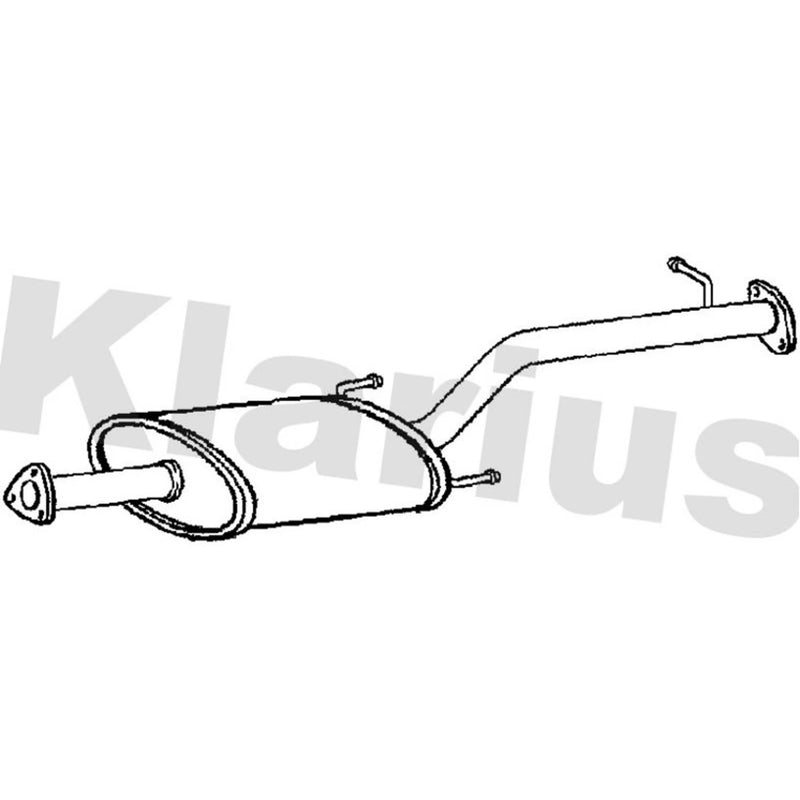 Klarius Box With Centre Pipe Centre HA501L