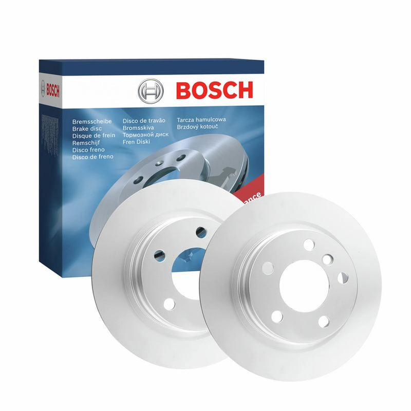Bosch 2 x Solid Rear Brake Discs 0 986 479 043