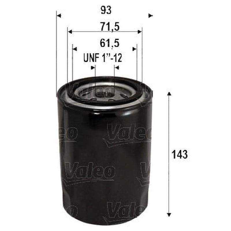 Valeo Engine Oil Filter 586105