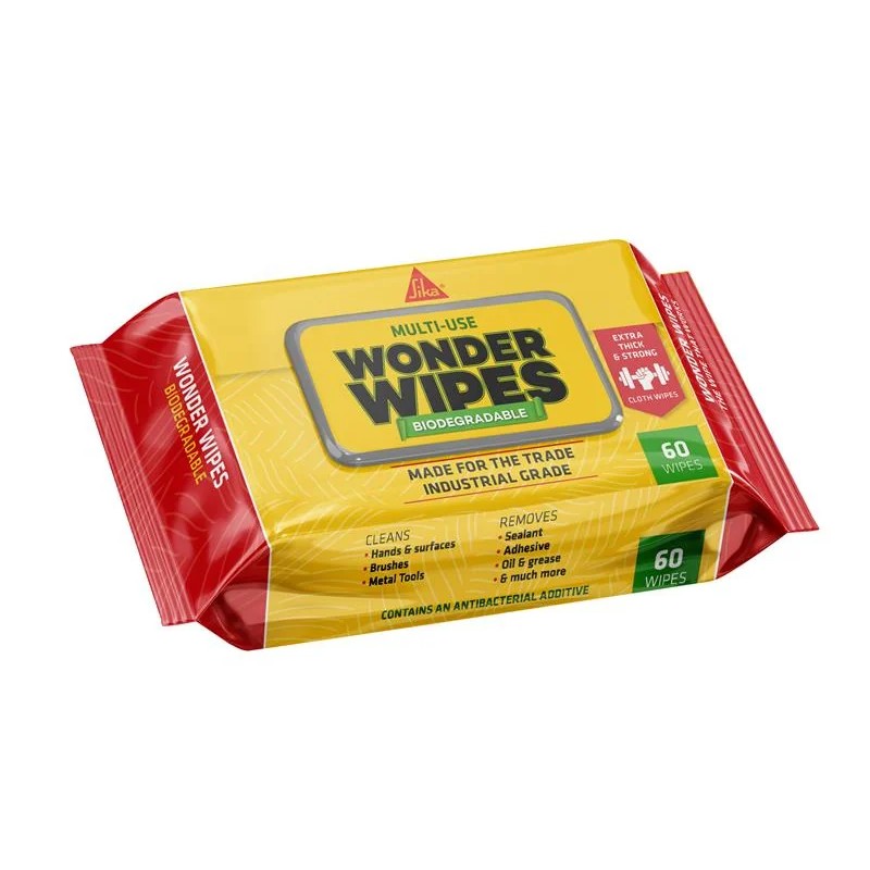Everbuild Sika Wonder Wipes Biodegradable x 60 - 780111