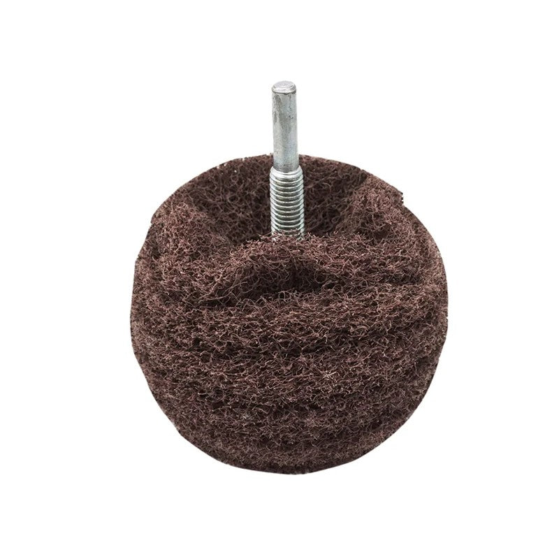 Flexipads World Class Scruff Ball 75mm / 3in Brown Coarse - BA310