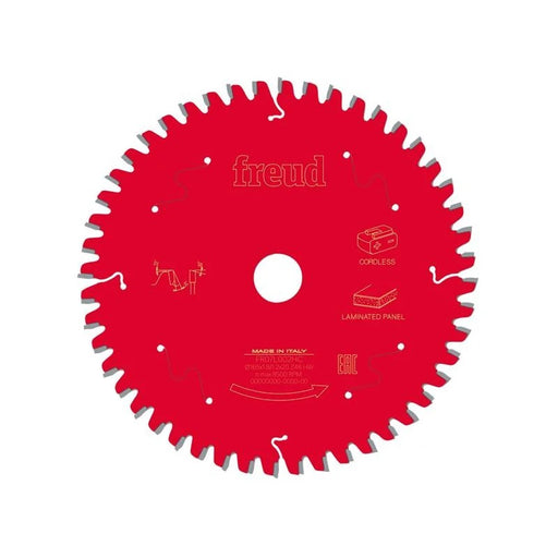 Freud Laminated Panel Circular Saw Blade 160 x 20 x 1.8/1.2mm x 48T - F03FS10076