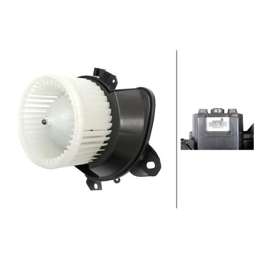 Hella Heater Blower Fan 8EW 366 400-061