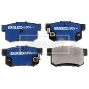 Borg & Beck 4 x Rear Brake Pad Set BBP1535