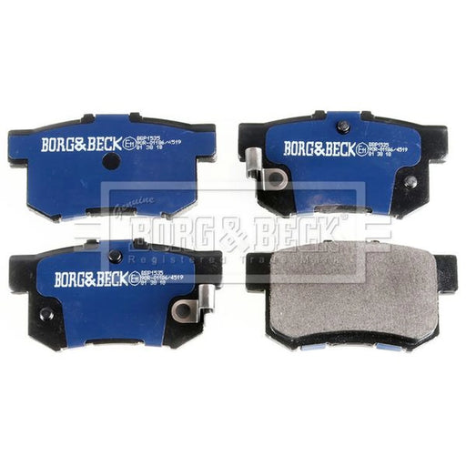 Borg & Beck 4 x Rear Brake Pad Set BBP1535