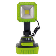 Draper COB LED Work Light 10W 1000 Lumens Rechargeable Green