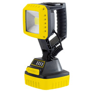 Draper COB LED Work Light 10W 1000 Lumens Rechargeable Yellow