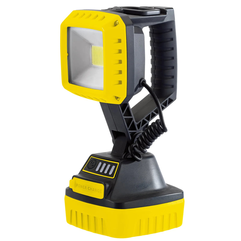 Draper COB LED Work Light 10W 1000 Lumens Rechargeable Yellow