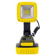 Draper COB LED Work Light 10W 1000 Lumens Rechargeable Yellow