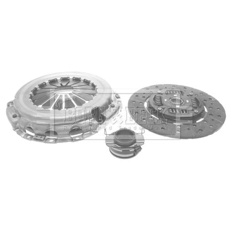 Borg & Beck Clutch Kit Set 3pc 260mm HK2555