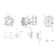 Hella Air Conditioning Compressor 8FK 366 200-441